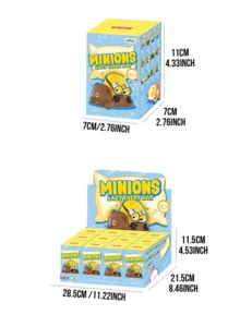 Hộp đồ chơi bí ẩn POP MART Lazy Daily Series - 12 mô hình thường + 1 mô hình ẩn, giới thiệu những chú Minions đáng yêu trong chủ đề cuộc sống thường nhật ấm áp và thoải mái, với hình ảnh Minions được yêu thích, được chế tác từ chất liệu cao cấp, thiết kế dễ thương kèm câu chuyện, lý tưởng cho người hâm mộ Minions, người sưu tập hộp đồ chơi bí ẩn, người yêu thích trang trí dễ thương và người tìm kiếm quà tặng, hoàn hảo cho sinh nhật, ngày lễ hoặc để sưu tầm. - Nhiều màu - Xem 4