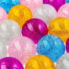32mm Pelota sólida y elástica, pelota de salto, para comercio transfronterizo - Multicolor - Ver 3