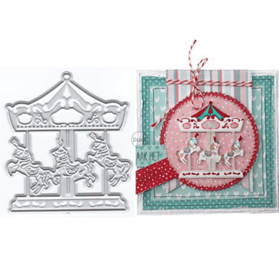 Troqueles de corte de metal giratorios exquisitos, adecuados para hacer tarjetas, estampado en papel, corte con troqueles, scrapbooking, fabricación de plantillas y bolsas de almacenamiento para manualidades