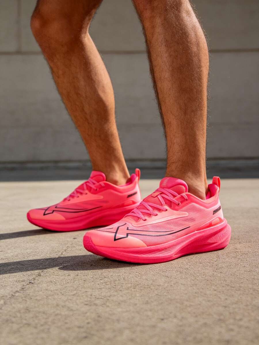兩千公里2.0跑步鞋 XTEP ACE 緩震 男鞋健身訓練運動876219110043數位粉紅/黑 - 數位粉紅/黑 - 查看 1