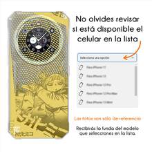 Funda Compatible con Fossibót Himico Togaa Liga de Villa Frente de Liberación Paranormal May JIRÓ Akademia Bochu on Ehero Anime Twice Protector Carcasa Anticaídas a Prueba De Golpes TPU. - transparente - Ver 4