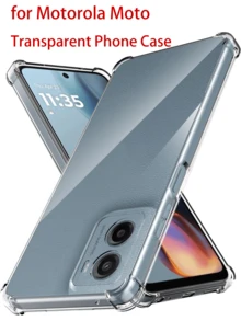 Funda de teléfono transparente de TPU para Nothing Phone, cubierta protectora ultra delgada antirraídas, carcasa cristalina transparente para Nothing Phone - transparente - Ver 1