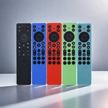 Silicone Protective Case For RC923A/RC813A Remote Controller Cover With Lanyard Shockproof Soft Shell Remote Control Sleeve - A - View 2