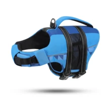1pc Adjustable High Buoyancy Dog Life Jacket With Reflective Strips, Durable Pet Flotation Device For Swimming And Boating, Lightweight For Small/Medium/Large Dogs - Blue - View 4