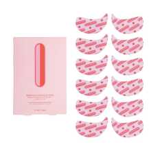 Pink Eye Masks Containing Collagen And Hyaluronic Acid - Daily Skincare Eye Patches With Brightening And Skin-Evening Ingredients That Help Reduce Pigmentation Caused By Dark Circles. - 粉紅色的 - 查看 1