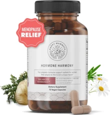 Find Balance Naturally With Hormone Harmony – Gentle Hormonal Support For Women's Mood, Sleep & Wellbeing – 72 Capsules Menopause Relief Scientifically Tested Vitamin Healthcare Edible Fitness Supplement Dietary - 72 Capsules - 查看 8