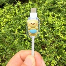 可爱卡通游戏机图案软保护套 - 适用于手机数据线配件 - 卡通 - 查看 10