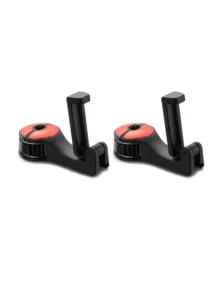 2pcs Adjustable Car Seat Phone Holder With Headrest Mount – Durable ABS Material, Water-Resistant, Car-Compatible; Provides A Secure Grip For Road Trips And Commuting – Car Phone Mount - Multicolor - View 12