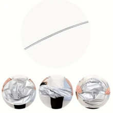 1件装不粘理发披肩/剃须围兜，专业理发师围裙，防静电防水理发围兜，适用于家庭沙龙，可调节尺寸，1件装 - 舒適款 - 查看 10