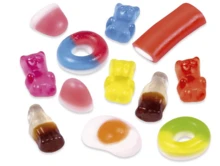 Fini Clear Little Mix, Caramelos de Goma, Ositos Gominola, Coca Cola, Huevos de Chuches, 1 Kg APROX 500U SABOR TOP ORIGINAL  MEZCLA PERFECTA - LITTLE MIX BRILLO 1KG - Ver 2