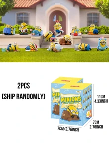 Hộp đồ chơi bí ẩn POP MART Lazy Daily Series - 12 mô hình thường + 1 mô hình ẩn, giới thiệu những chú Minions đáng yêu trong chủ đề cuộc sống thường nhật ấm áp và thoải mái, với hình ảnh Minions được yêu thích, được chế tác từ chất liệu cao cấp, thiết kế dễ thương kèm câu chuyện, lý tưởng cho người hâm mộ Minions, người sưu tập hộp đồ chơi bí ẩn, người yêu thích trang trí dễ thương và người tìm kiếm quà tặng, hoàn hảo cho sinh nhật, ngày lễ hoặc để sưu tầm. - Nhiều màu - Xem 15