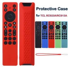 Silicone Protective Case For RC923A/RC813A Remote Controller Cover With Lanyard Shockproof Soft Shell Remote Control Sleeve - A - View 1