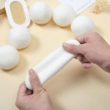 1个减压慢回弹软面包质感仿真PU面包挤压玩具，解压玩具礼品 - 彩色 - 查看 3