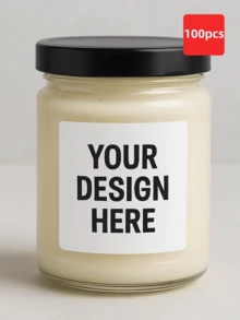 1-100张可定制透明PVC防水贴纸 - 可定制任何设计、图像、标志、文字，适用于礼品包装、节日装饰、信封、送给她的礼物、朋友、儿子、女儿、员工、毕业典礼、家居、办公室等场合，用途广泛且时尚，可用作墙纸贴纸。 - 彩色 - 查看 35