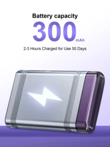 电动洁面刷，硅胶洁面刷，可充电，面部按摩，底部加热按摩，温和去角质 - 紫羅蘭色 - 查看 6