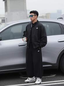 Nike Club SPORTSWEAR CLUB FLEECE長針織運動褲 男款 黑色 - 黑色 - 查看 9