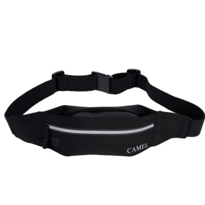 CAMEL CROWN Túi đeo hông thể thao ngoài trời unisex, thích hợp cho chạy bộ, có ngăn đựng điện thoại, đai đeo đa năng nhẹ, phù hợp cho chạy bộ buổi sáng và tập thể dục.