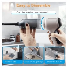 5-In-1 Portable Rechargeable Vacuum And Blower With High Power For Cleaning Home And Car - XCQ-018 - Xem 4