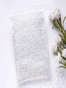2000pcs 3-6mm White Flat Bottom Resin Rhinestones, Round Crystal Gems Suitable For Accessory, Shoes, Clothing, Cosmetics, Bag Decoration - White - View 4