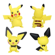 pokemon 6款正品可爱系列手办玩具 皮丘 阿罗拉 雷丘 谜拟Q 托戈德玛鲁 动漫人物桌面摆件模型娃娃收藏玩具 原装盒 - 彩色 - 查看 4