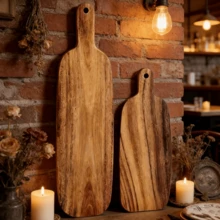 1pc Cutting Board, Kitchen Chopping Board, Cheese Platter, Kitchen Accessory, Vegetable Cutting Board, Suitable For Kitchen, Restaurant, Light Meal, Kitchen Gift. Lightweight Design With Hanging Hole For Easy Storage. - View 4