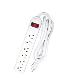 6-Socket Power Strip, Extension Cord, Overload Protector, Suitable For Home, Office, Garage And Workbench - US B Type Plug(110-127V) - View 12