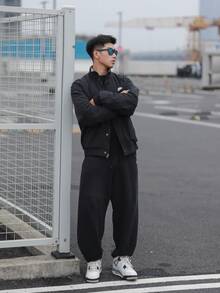 Nike Club SPORTSWEAR CLUB FLEECE長針織運動褲 男款 黑色 - 黑色 - 查看 7
