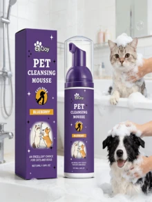 EelJoy Pet Grooming Mousse, Gentle Ingredients Clean Odor, Keep Pet Fur Smooth And Shiny - one-size - View 2