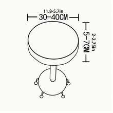 1 Bộ bọc ghế đẩu tròn, có thể tháo rời và giặt được, thiết kế dây chun, độ đàn hồi cao, bền và chống bụi. - Một cỡ - Xem 4