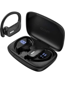 Tagry T17 Wireless Bluetooth Earbuds, Ear-Hook Sports Earphones, In-Ear Waterproof Sweatproof With LED Display, Suitable For Office, Gaming, Fitness, Running - View 2