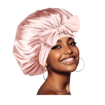 1pc Luxurious Satin Silk Sleep Bonnet, Elastic And Comfortable, Lightweight And Breathable, With Adjustable Ties. Perfectly Suited For Natural Long Hair, Braids, Dreadlocks, And Curly Hair. Lightweight And Comfortable, It Fits Snugly To The Head, Protecting Your Hair. This Satin Sleep Cap, Made Of Smooth Satin Material, Is A Unisex Nighttime Hair Care Essential, Keeping Your Hair Healthy All Night Long.