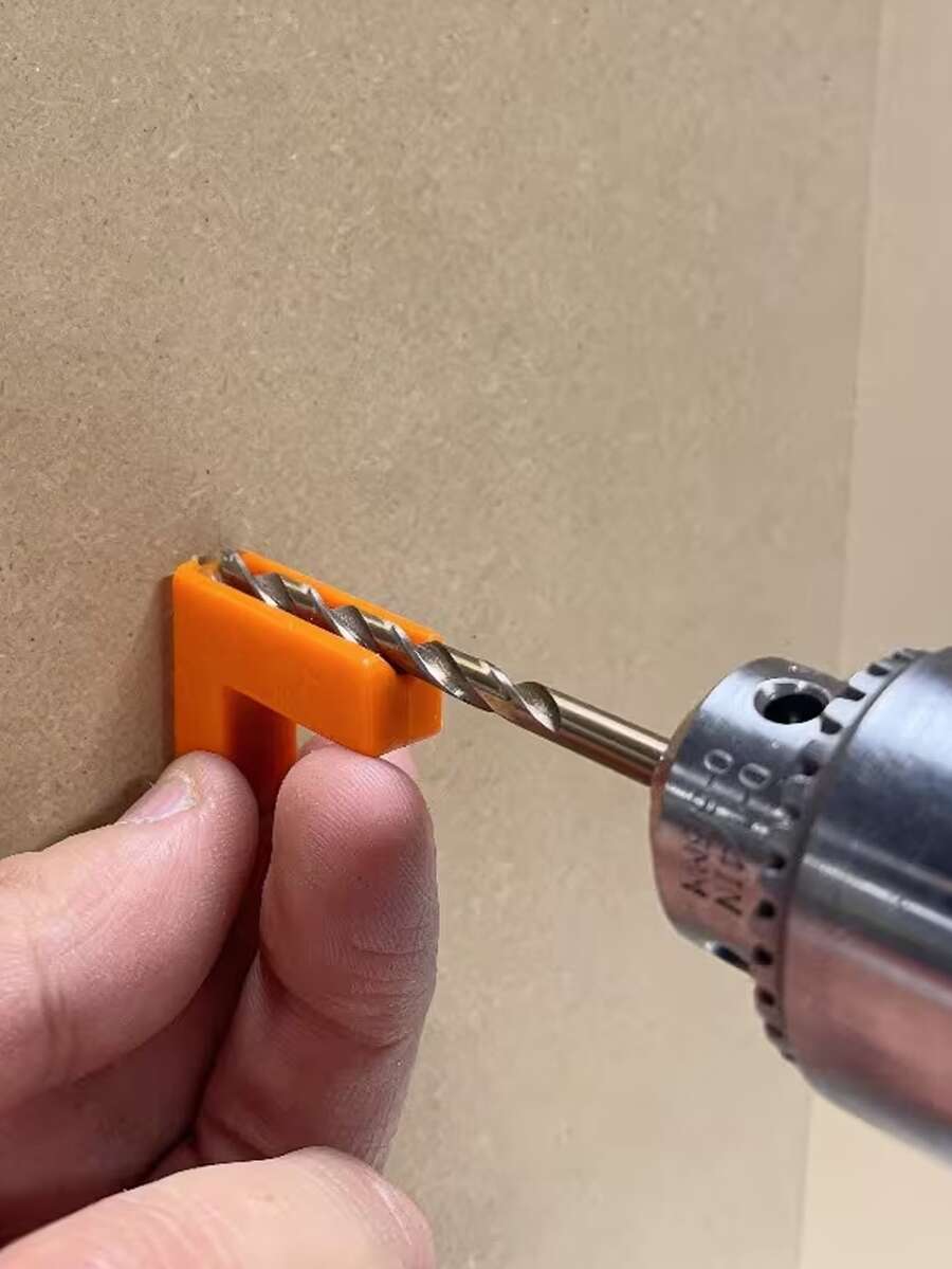 3pcs Drill Guide Rail | Vertical And Square Positioning Tool, V-Groove Design, More Durable Than Round Rail - Multicolor - View 1