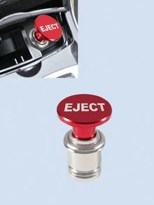 铝合金汽车弹出按钮点烟器插座，导弹发射按钮，通用12V电源插座仪表盘配件 - A - 查看 9