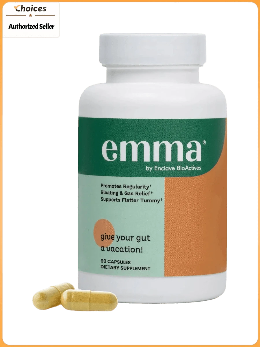 Digestive Wellness Supplement With Magnesium, Berberine, Vitamin D & Quercetin | Gut Microbiome Nutritional Support | Vegan Capsules | 60 Count (1 Bottle) - 1 瓶 - 查看 1