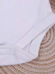 Pure & Posh Baby Boy's Long Sleeve 100% Cotton Bodysuit - 白色 - 查看 4