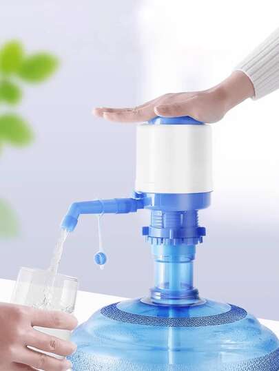 1pc Water Pump, Bucket Water Hand Pressure Mineral Water, Manual Water Suction Device, Purified Water Dispenser, Household Automatic Water Pump, Hand Pressure Water Extractor, Bucket Water Dispenser, Water Dispenser Press Water Pump, Household Purified Water Dispenser
