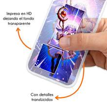 Funda Compatible con Fossibót Sosö no Friern Zoltraak Transluicido Anime Protector Carcasa Anticaídas a Prueba De Golpes TPU. - transparente - Ver 2