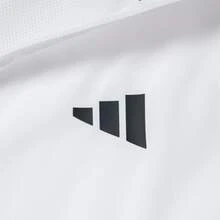 Adidas Hyperglam WINDBREAKER Clima365 Sport Zipper Loose Fit Hooded Long Sleeve Jacket For Women - White - View 4