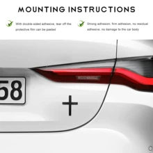 2PCS Reusable Metal Alloy 3D Jesus Christ Cross Car Stickers Self-Adhesive Auto Emblem Decal For Body Fender Silver - A - 查看 6