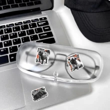 50 Stickers Of Modern Graffiti By Fadou - Waterproof Vinyl, Suitable For Laptops, Water Bottles, Notebooks, Suitcases, Etc. - A Fun DIY Scrapbook Gift Featuring Cartoon Designs - A - View 9