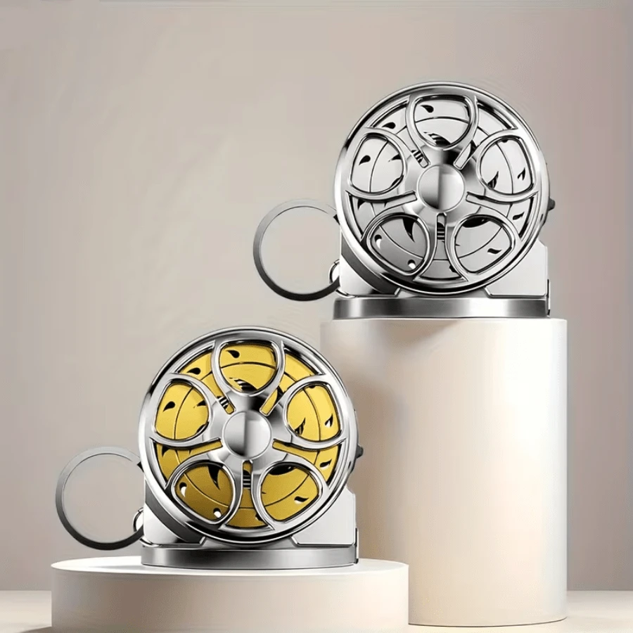 1pc Mini Keychain Retractable Tape Measure 78.74 Inch Steel Ruler, Metric & Imperial Dual Scale, Multifunctional Steel Tape Measure Gift - Multicolor - View 1