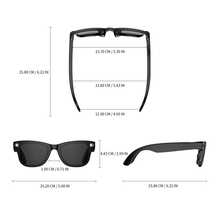 PANDA W AI 4 New AI Smart Glasses, Support Bluetooth Calling, Sync Playback Of Smartphone Multimedia Music, Voice Assistant, Bright Flashlight, Recording (Up To 8 Minutes), AI Smart Q&A, Dialogue Translation, Simultaneous Interpretation, Meeting Notes Organizing Function, Type-C Charging - View 2