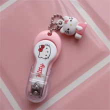 SANRIO 1/Cute Cartoon Design Stainless Steel Nail Clipper - Suitable For Nail And Foot Care, Odorless, Nail Tools | Fun Accessories | Durable Nail Clippers, Nail Care Essentials, Birthday Gifts, Valentine's Day, Weddings, Travel Accessories - Cartoon - View 12