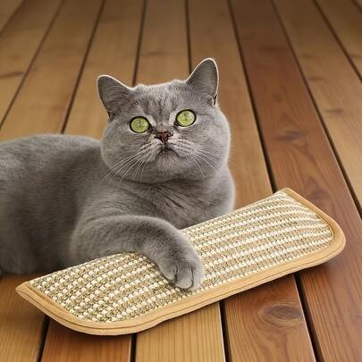 猫咪玩具枕头兼抓垫，适合猫咪独自玩耍和亲密互动，为您的爱猫带来快乐和舒适。送给猫咪的完美礼物。