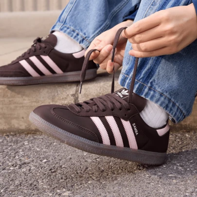 Adidas Originals Unisex SAMBA OG W Casual Sports Shoes, Low-Top IH9166