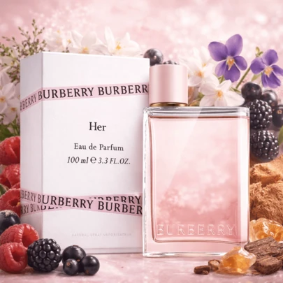  Burberry Her Intense Eau De Parfum 100ml – Fruity Woody Musky Women's Fragrance