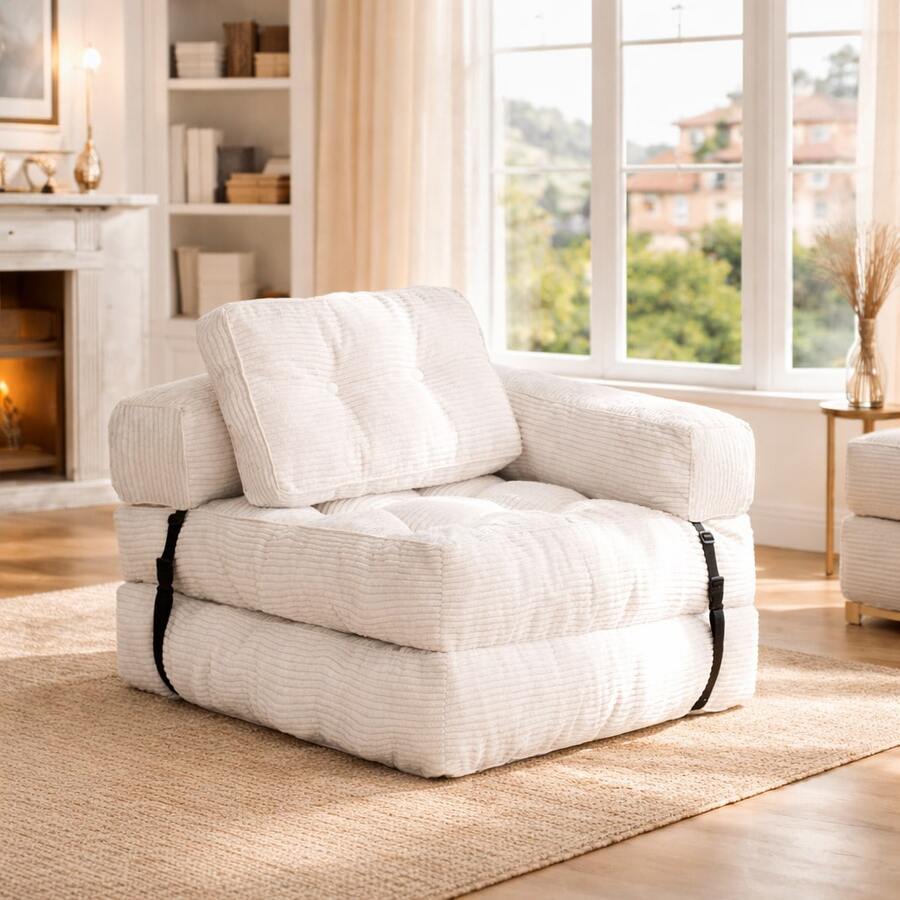 Futons - 米色 - 查看 1