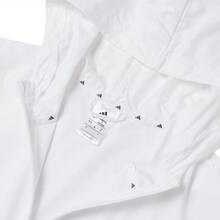 Adidas Hyperglam WINDBREAKER Clima365 Sport Zipper Loose Fit Hooded Long Sleeve Jacket For Women - White - View 3