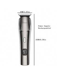 1个HATTEKER防水多功能电动理发器，男士电动剃须刀，鼻毛修剪器，可充电家用理发器 - 查看 2