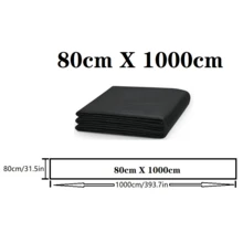 1片重型黑色景观隔离布，透气防漏，适用于花园、庭院、土木工程、别墅庭院景观美化防渗布 - 1pcs - 查看 8